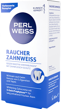 Zahnpasta Raucher Zahnweiß, 50 ml