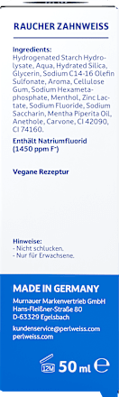 Zahnpasta Raucher Zahnweiß, 50 ml