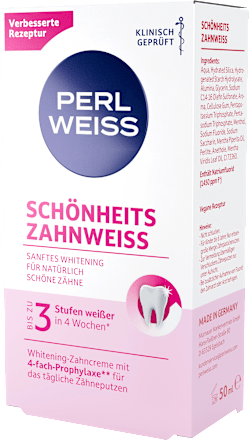 Zahnpasta Schönheits Zahnweiß, 50 ml