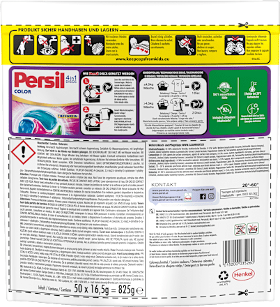 Colorwaschmittel Discs, 50 Wl
