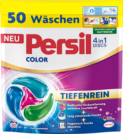 Colorwaschmittel Discs, 50 Wl