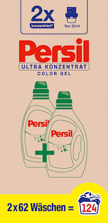 Kleurwasmiddel Gel Ultra Concentraat (2x62WL), 124 Wl