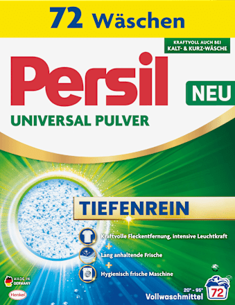 Vollwaschmittel Pulver Universal, 72 Wl