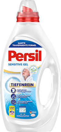 Krachtige wasmiddel Sensitive Gel, 25 l