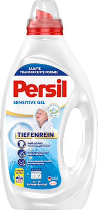 Vollwaschmittel Sensitive Gel, 25 l