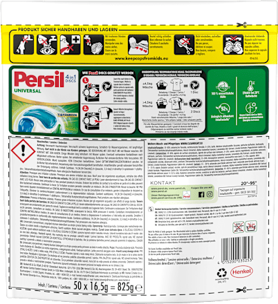 Vollwaschmittel Universal Discs, 50 Wl