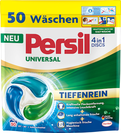 Vollwaschmittel Universal Discs, 50 Wl