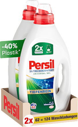 Vollwaschmittel Universal Gel Ultra Konzentrat (2x62WL), 124 Wl