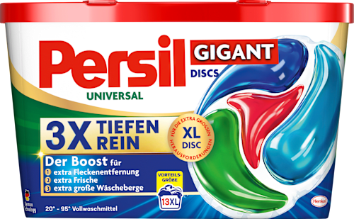 Vollwaschmittel Universal Gigant Discs, 13 Wl