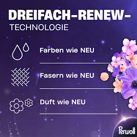Wasmiddel voor donkere kleuren Blütenmeer, 27 Wl