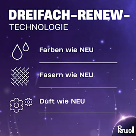 Waschmittel Renew Schwarz, 80 Wl