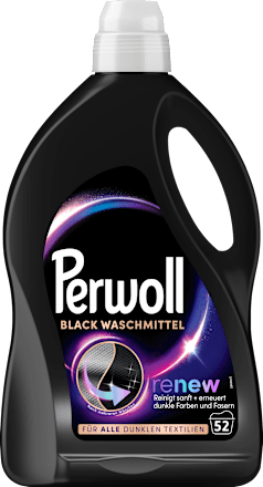 Waschmittel Renew Schwarz, 52 Wl