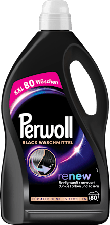 Waschmittel Renew Schwarz, 80 Wl