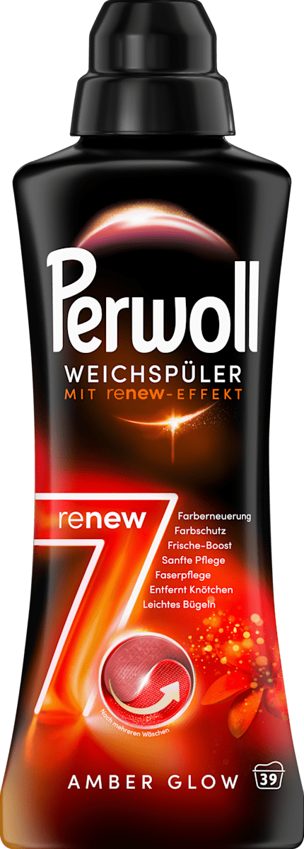 Perwoll Weichspüler renew7 Amber Glow 39WL, 780 ml