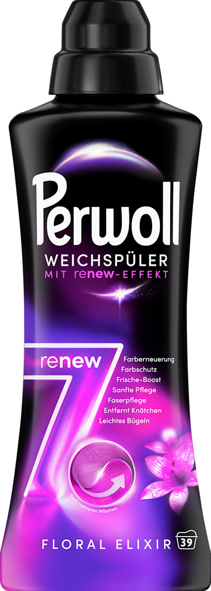 Perwoll Weichspüler renew7 Floral Elixir 39WL, 780 ml