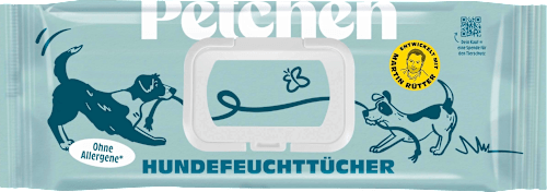 Feuchttücher für Hunde, 64 St