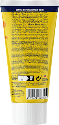 Hondensnack kaascrème, 75 g