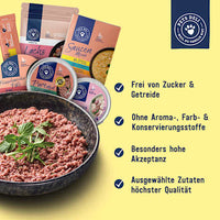 Nat kattenvoer met kalkoen &amp; rundvlees, gourmet paté, multipack (8 x 85 g), 680 g
