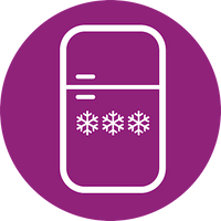 Bewaren VIA voor moedermelk, 5 stuks