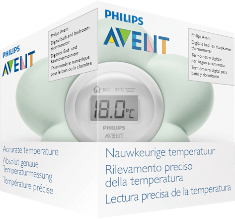 Baby Raum- und Badethermometer digital, 1 St PHILIPS AVENT
