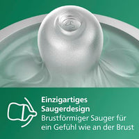 Babyflasche aus Glas Natural Response weiß, ab dem 3. Monat, 240ml, 1 St