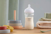 Babyflasche aus Glas Natural Response weiß, ab dem 3. Monat, 240ml, 1 St