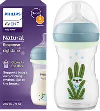 Babyflasche Natural nighttime, blau, 260 ml, 1 St