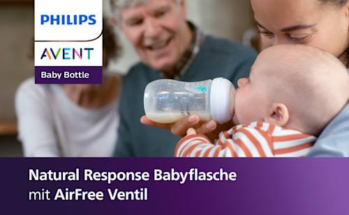 Babyflasche Natural Response AirFreeVentil 260ml, 1 St PHILIPS AVENT