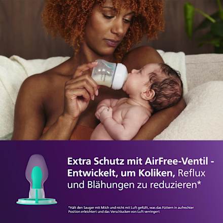 Babyflasche Natural Response AirFreeVentil, ab dem 3. Monat, 260ml, 1 St