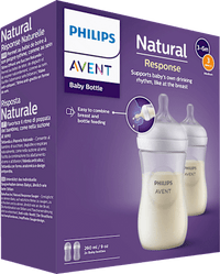 Babyflasche Natural Response weiß, Doppelpack, 260ml, 1 St PHILIPS AVENT