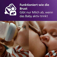 Babyflasche Natural Response weiß/Giraffe, ab dem 3. Monat, 260 ml, 1 St