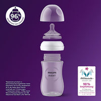 Babyflasche Natural Response weiß/Koala, ab dem 3. Monat, 260ml, 1 St