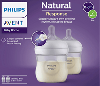 Natural Response witte babyfles, vanaf de geboorte, duoverpakking, 125ml, 1 st.
