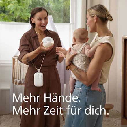 Doppelmilchpumpe tragbar, elektrisch, 1 St