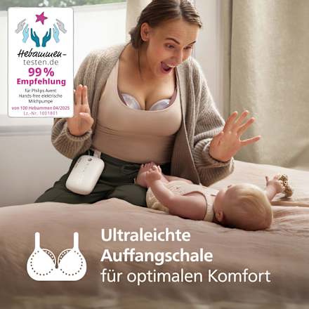 Milchpumpe tragbar Hands-free, elektrisch, 1 St