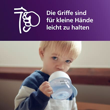 Natural Response leerfles wit/blauw, vanaf 6 maanden, 150 ml, 1 stuk