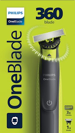 Elektrischer Rasierer, OneBlade 360 Face QP2724/23, 1 St