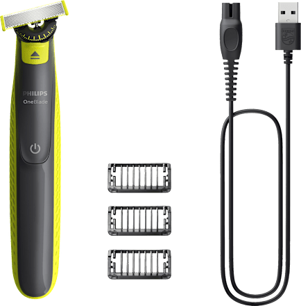 Elektrischer Rasierer, OneBlade 360 Face QP2724/23, 1 St
