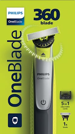 Elektrischer Rasierer, OneBlade 360 Face QP2734/23, 1 St