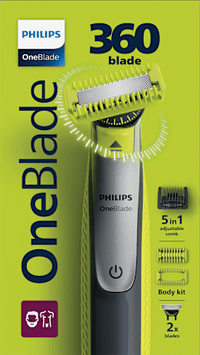 Elektrischer Rasierer, OneBlade 360 Face & Body QP2834/23, 1 St