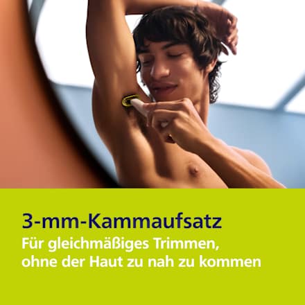 Elektrischer Rasierer, OneBlade Intimate Men QP1930/20, 1 St
