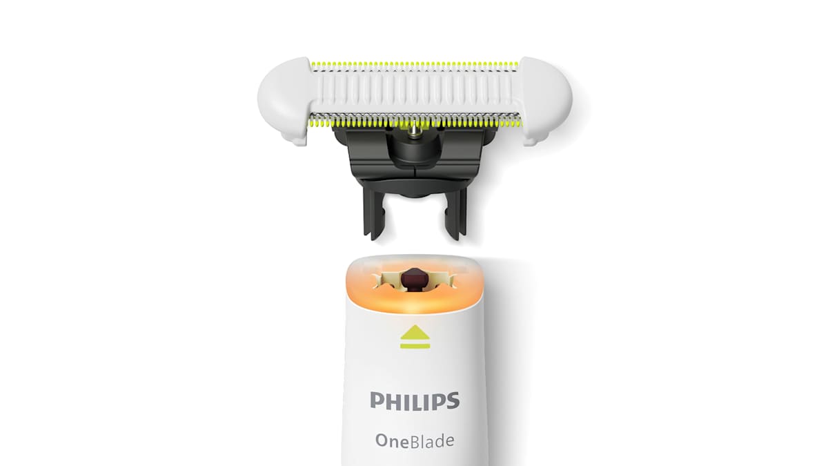 PHILIPS OneBlade Elektrischer Rasierer, OneBlade Intimate Men QP1930/20, 1 St