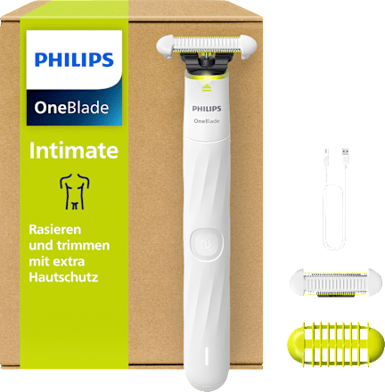 Elektrischer Rasierer, OneBlade Intimate Men QP1930/20, 1 St