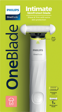 PHILIPS OneBlade Elektrischer Rasierer, OneBlade Intimate Women QP1930/22, 1 St