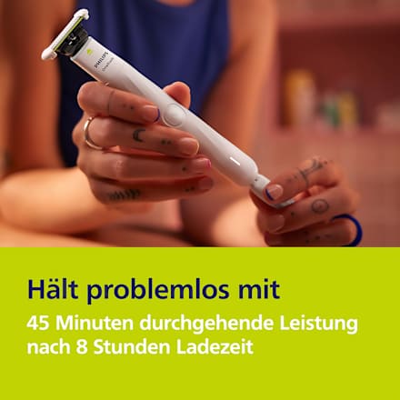 Elektrischer Rasierer, OneBlade Intimate Women QP1930/22, 1 St