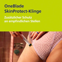 Elektrischer Rasierer, OneBlade Intimate Women QP1930/22, 1 St