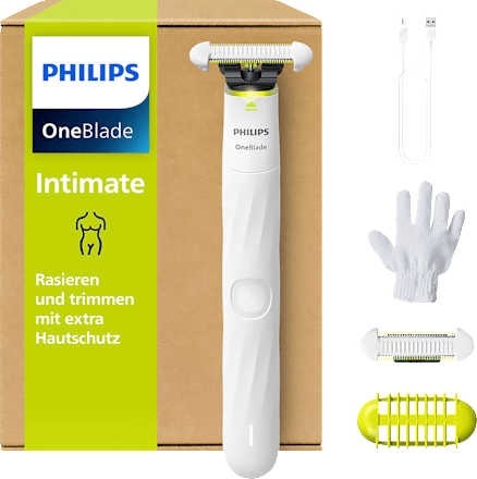 Elektrischer Rasierer, OneBlade Intimate Women QP1930/22, 1 St