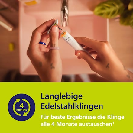 Elektrischer Rasierer, OneBlade Intimate Women QP1930/22, 1 St