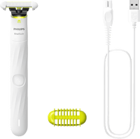 PHILIPS OneBlade Elektrischer Rasierer, OneBlade Intimate Women QP1930/22, 1 St