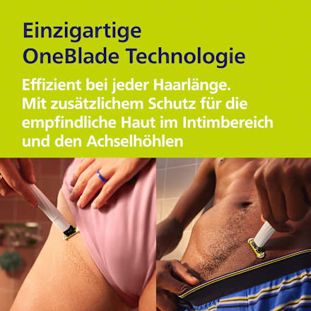 Rasierklinge, OneBlade Intimate Women QP219/52, 1 St